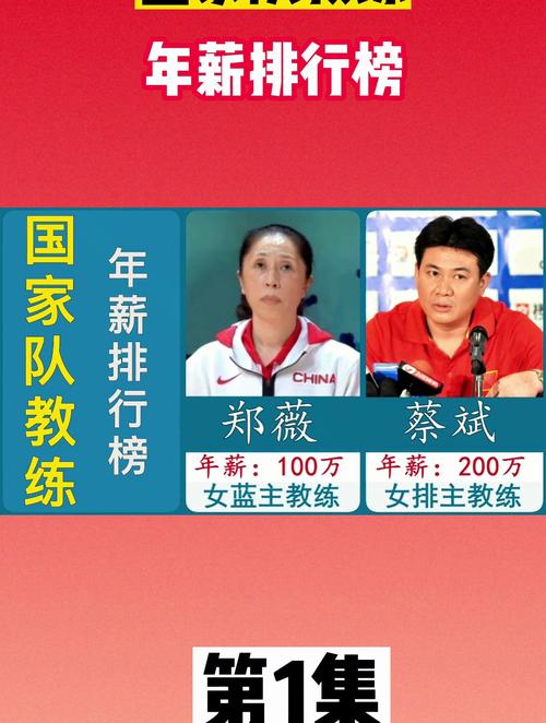 中国教练年薪排行榜